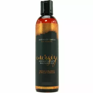 INTIMATE EARTH SVAIGU APELSĪNU UN SAVVAĻAS INGVERA EĻĻA MASĀŽAI 120ML