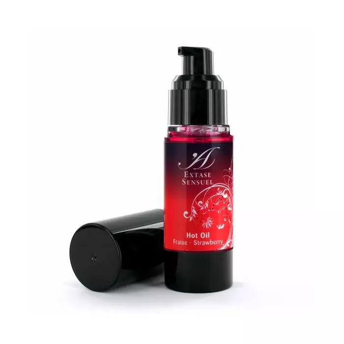 Massage oil extase sensual Strawberry Heat 30 ml Photo 2