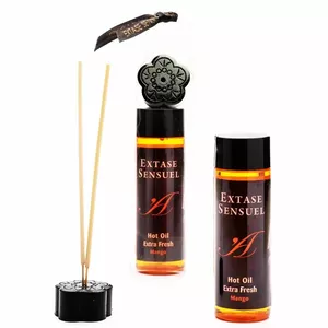 Massage oil extase sensual Mango stimulating oil 100 ml — massage oil, 100 ml, mango aroma