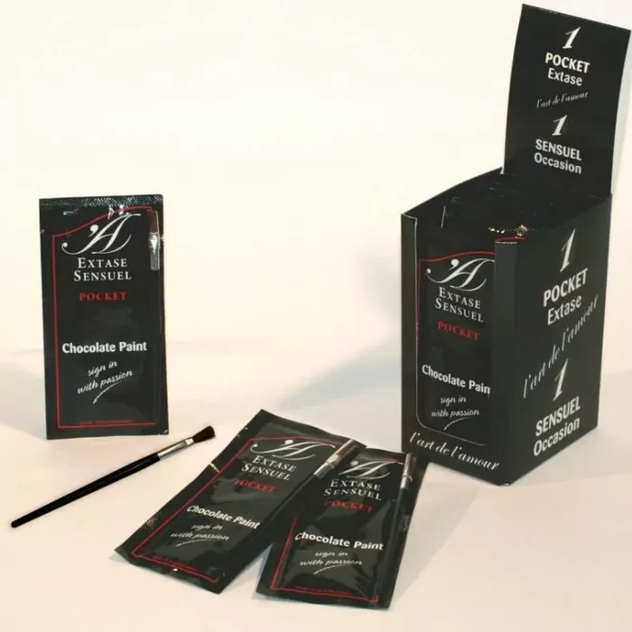 Massage oil extase sensual Bodypaint Chocolate 10 ml Photo 2