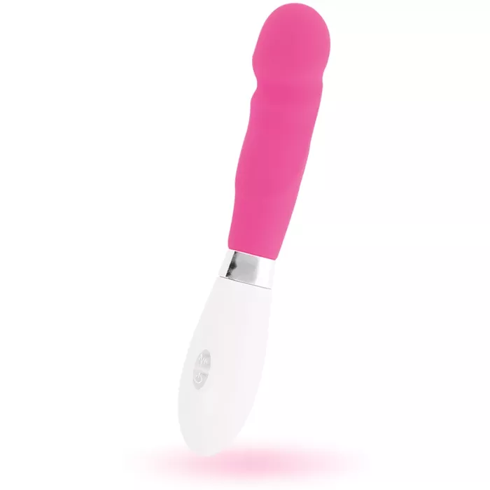 Vibrator GLOSSY Paul — 100% silicone, 12 cm Photo 3