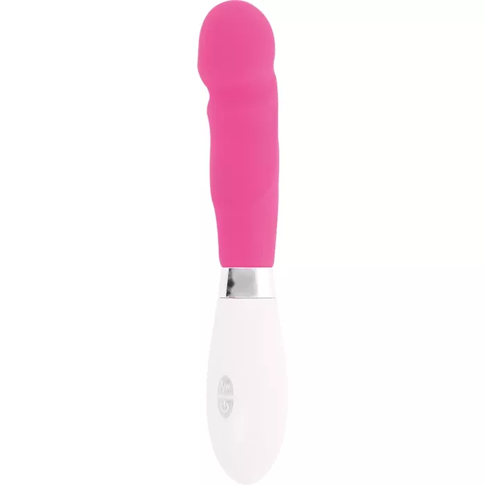 Vibrator GLOSSY Paul — 100% silicone, 12 cm Photo 4