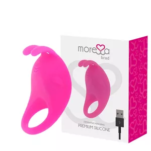 MORESSA BRAD PREMIUM SILICONE RECHARGEABLE ROSA