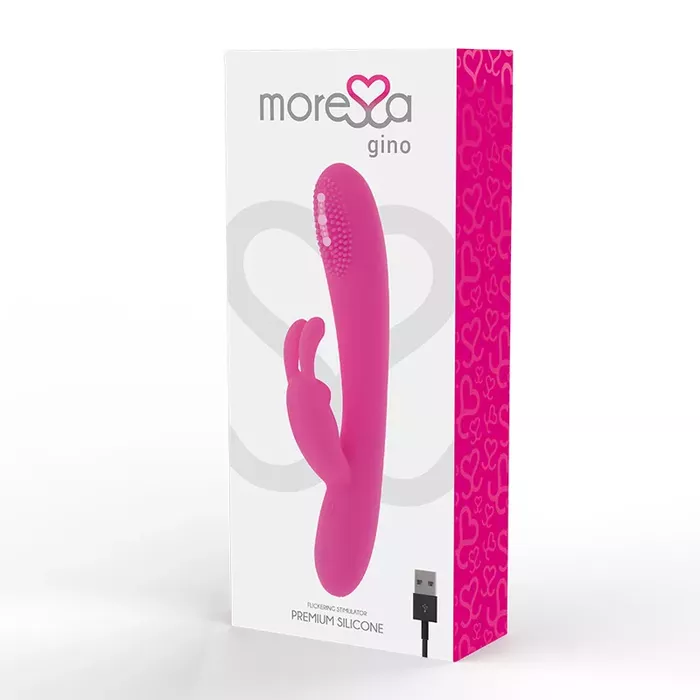 Vibrator AMORESSA GINO Premium — 19 cm Photo 4
