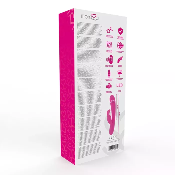 Vibrator AMORESSA GINO Premium — 19 cm Photo 5