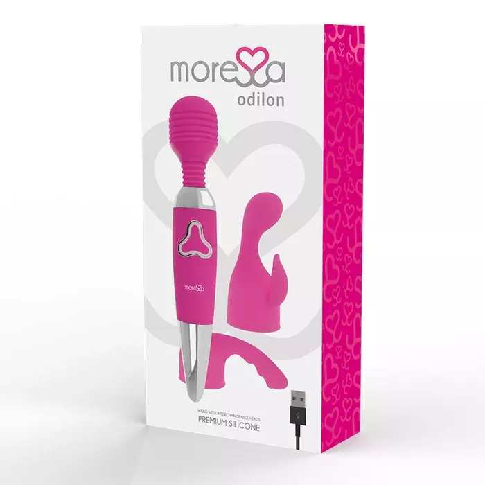 Massager AMORESSA ODILON PREMIUM — rechargeable silicone wand Photo 3