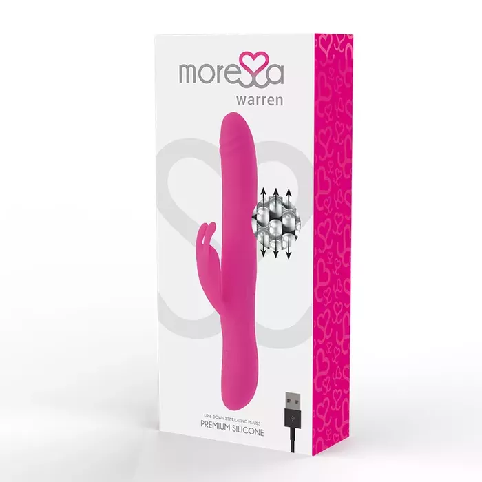 Vibrator AMORESSA Warren Premium Rechargeable Silicone Photo 4