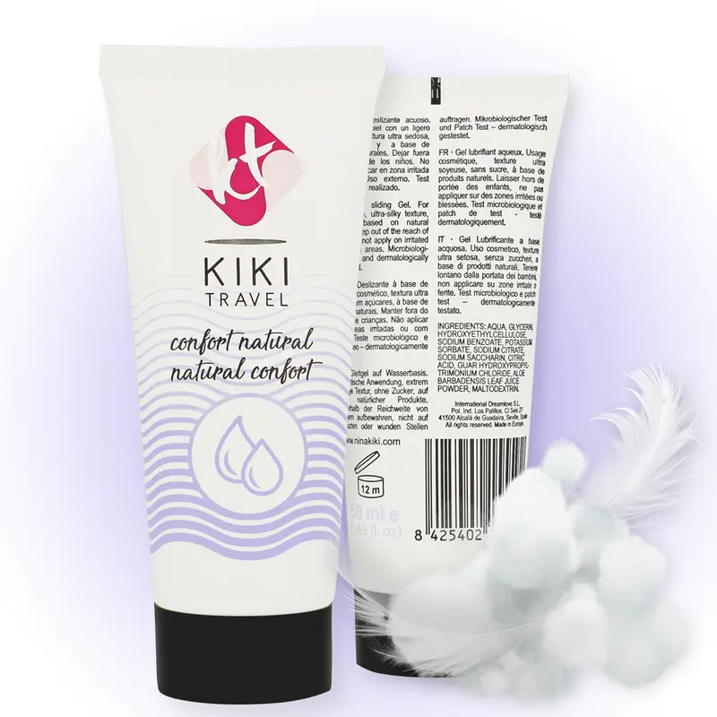 Personal lubricant kikÍ travel CONFORT NATURAL 50 ml Photo 3