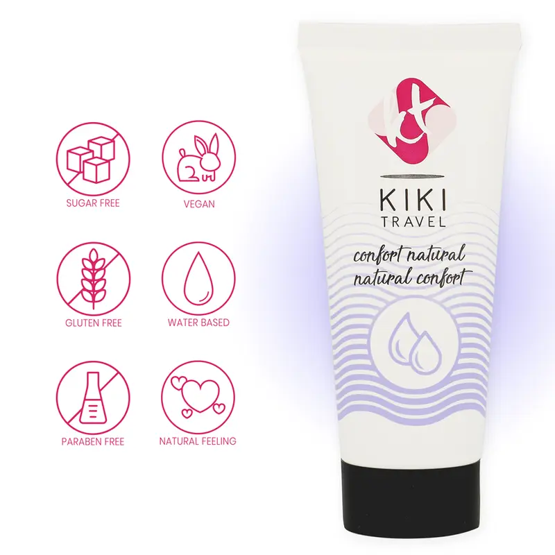 Personal lubricant kikÍ travel CONFORT NATURAL 50 ml Photo 5