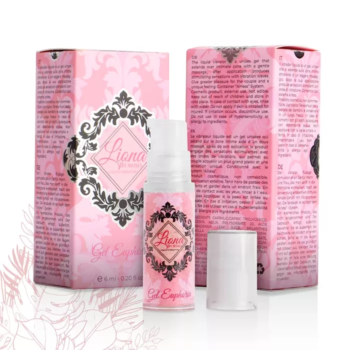 Liquid vibrator gel Liona by Moma Euphoria Gel 6 ml Photo 8