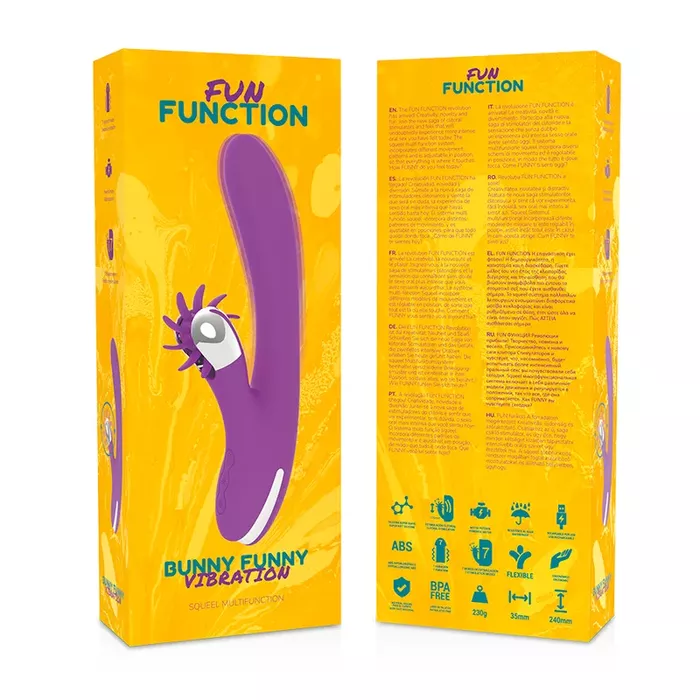 Силиконовый вибратор fun function Bunny Funny Vibration 2.0 Photo 8