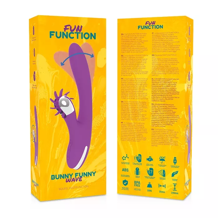 Силиконовый вибратор fun function Bunny Funny Wave 2.0 Photo 8
