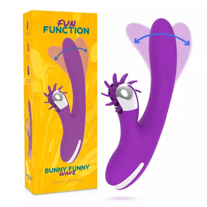 Силиконовый вибратор fun function Bunny Funny Wave 2.0 Photo 9