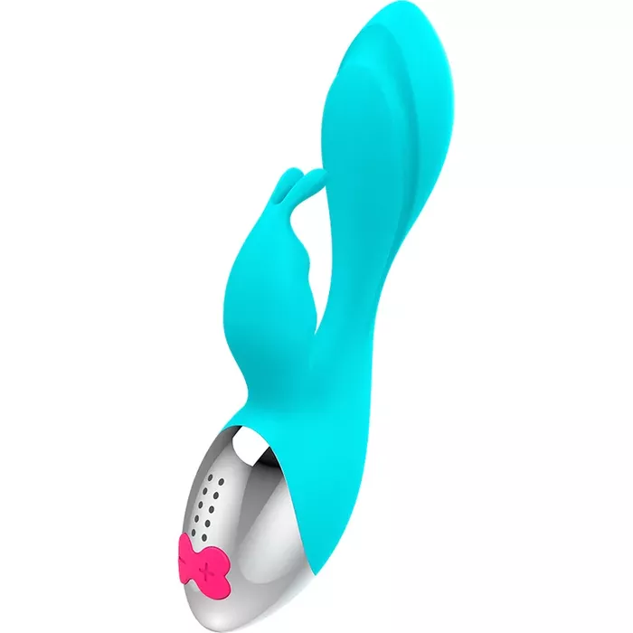 Rabbit vibrator happy loky Miki — 19.5 cm, silicone/ABS Photo 5