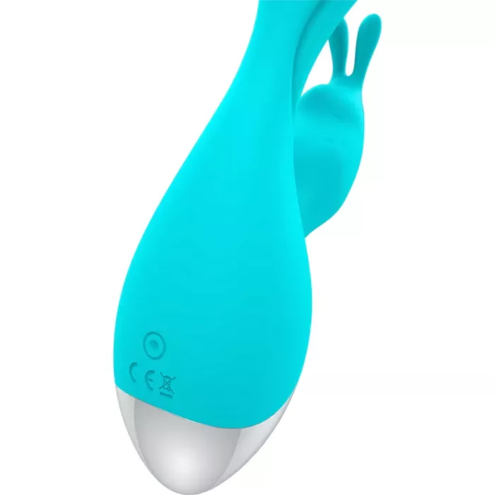 Rabbit vibrator happy loky Miki — 19.5 cm, silicone/ABS Photo 6