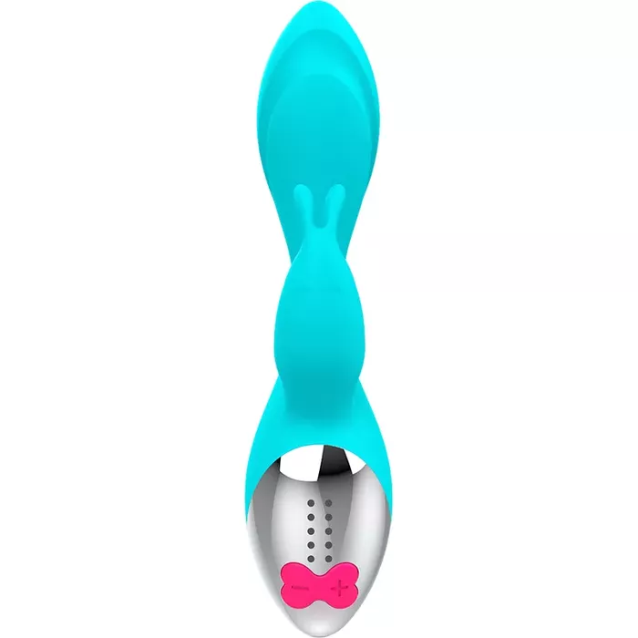 Rabbit vibrator happy loky Miki — 19.5 cm, silicone/ABS Photo 8