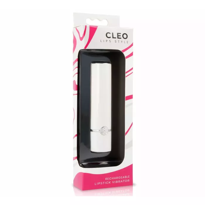 Вибратор lipsstyle CLEO WHITE & PINK Photo 5