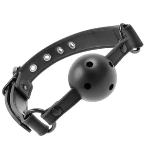 FETISH SUBMISSIVE BREATHABLE BALL GAG