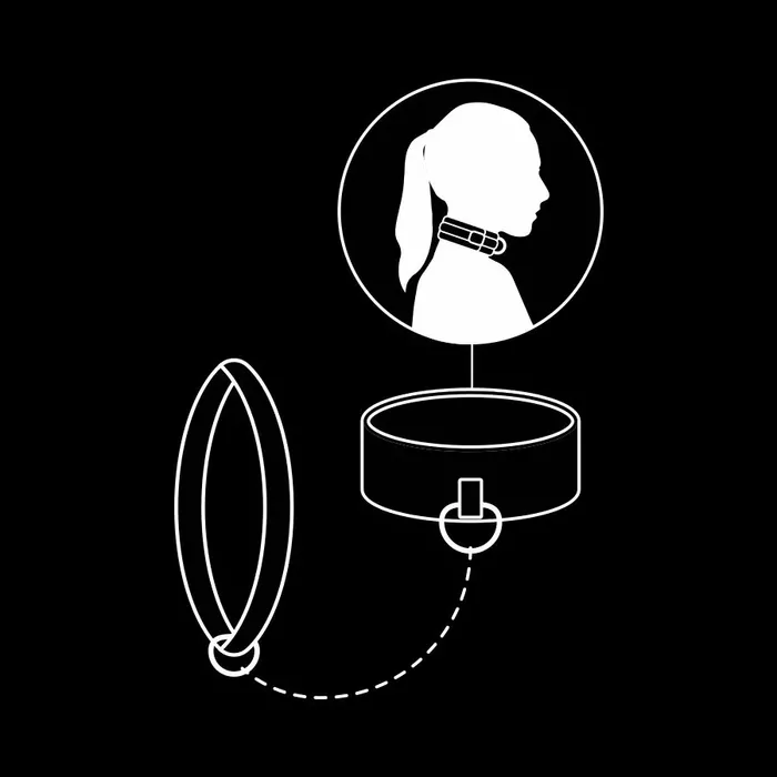 FETISH SUBMISSIVE - D-218919, цепная ожерелье Photo 11