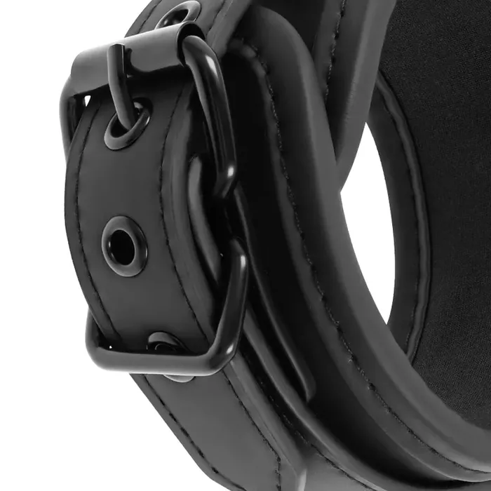 Roku dzelži FetishSubmissive ar neoprēna oderi regulējami Photo 8