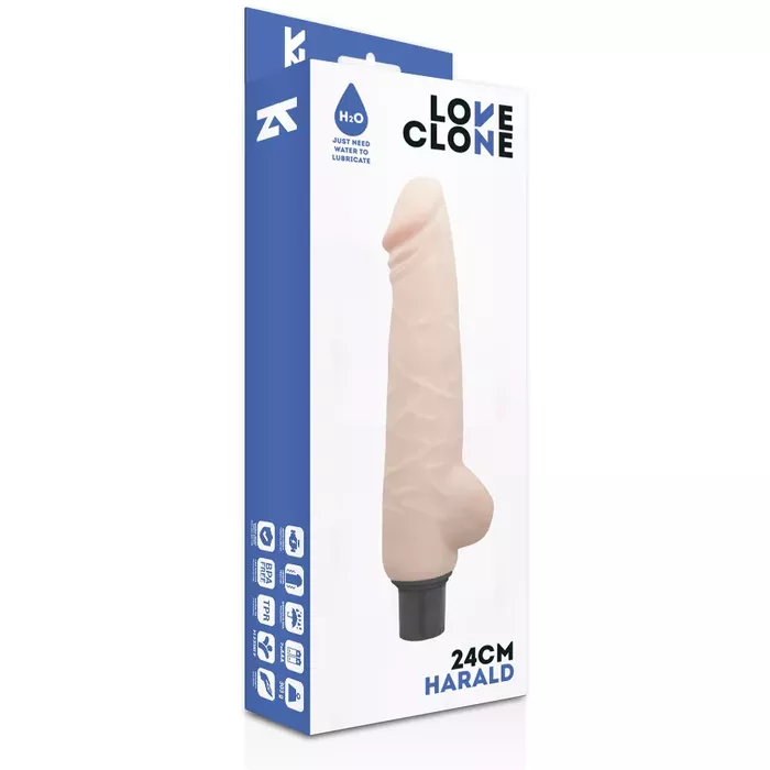 Vibrators LOVECLONE Harald — 24 cm, 4 cm Photo 5