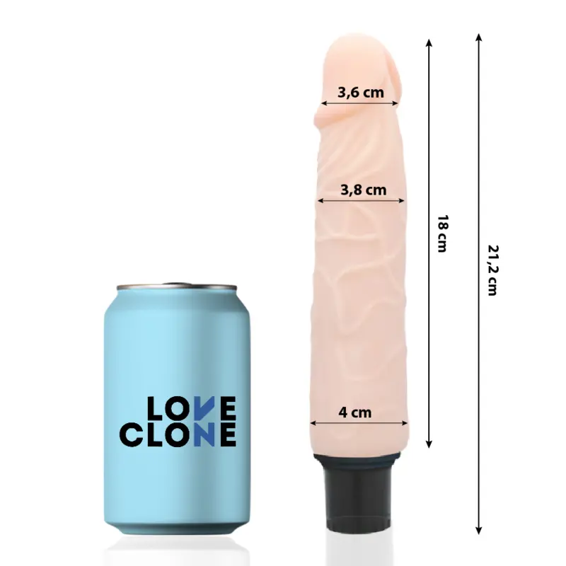 Vibrator LOVECLONE FINN — self-lubrication 21.2 cm Photo 7