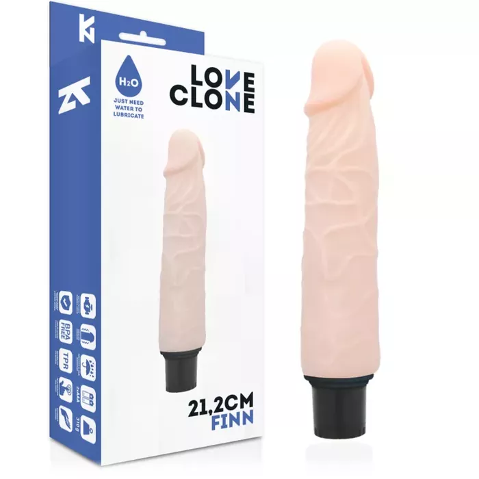 Vibrator LOVECLONE FINN — self-lubrication 21.2 cm Photo 6