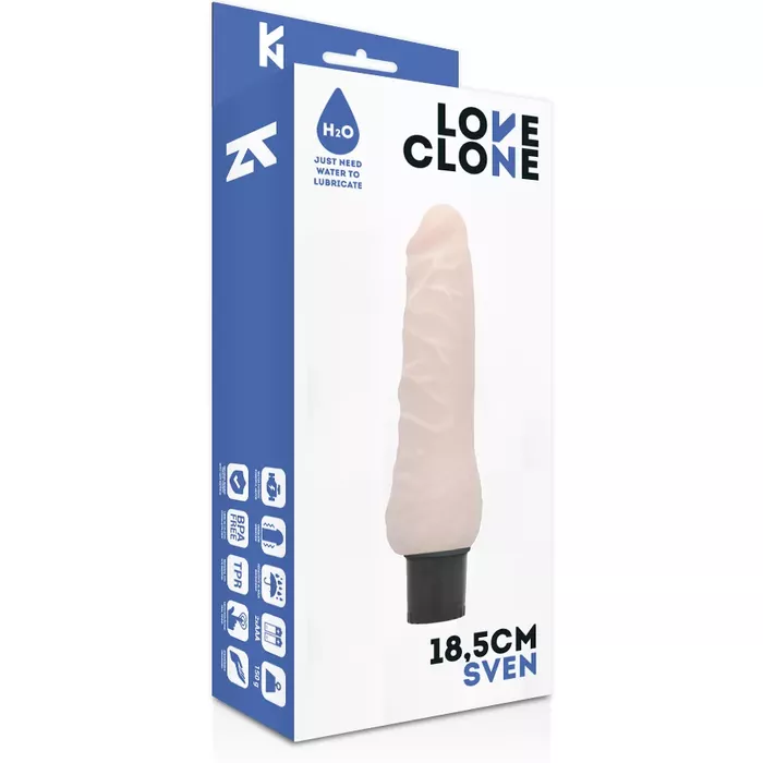 Vibrator LOVECLONE SVEN 18.5 cm Photo 5