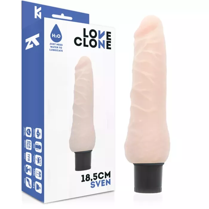 Vibrator LOVECLONE SVEN 18.5 cm Photo 6