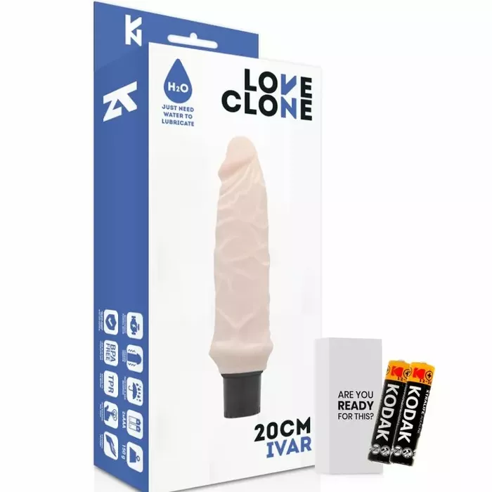Vibrators LOVECLONE IVAR — 20 cm Photo 2