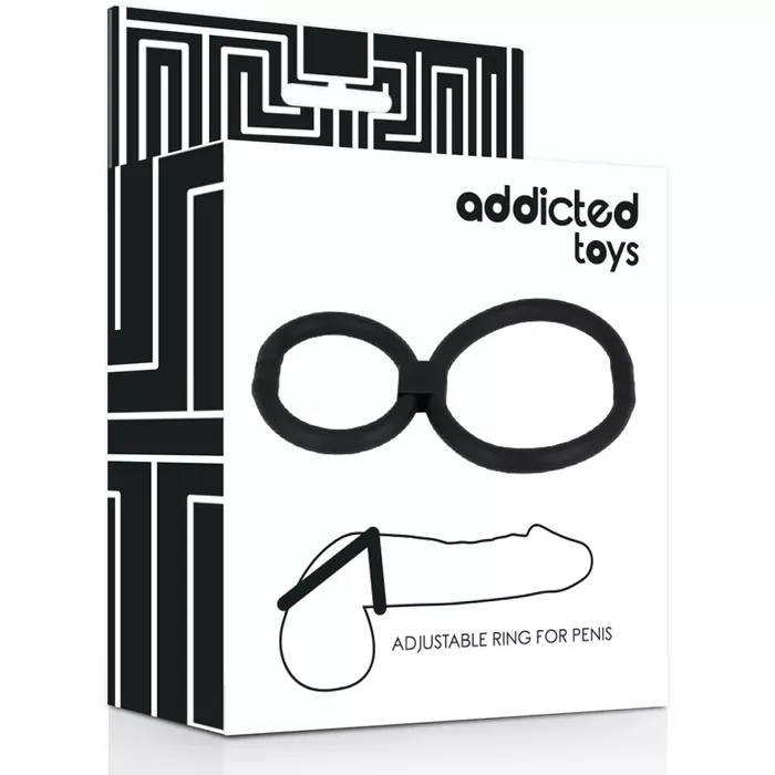 Addicted Toys regulējams silikona gredzens 3.8–5.8 cm Photo 2