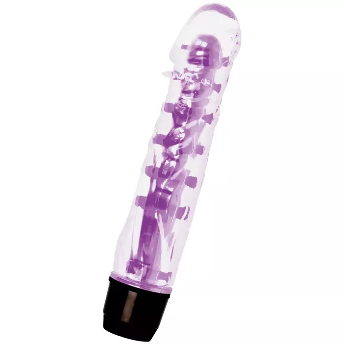 Вибратор GLOSSY LENNY — 14 см, фиолетовый Photo 3