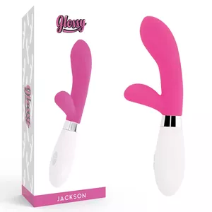 Вибратор GLOSSY Силиконовый Розовый