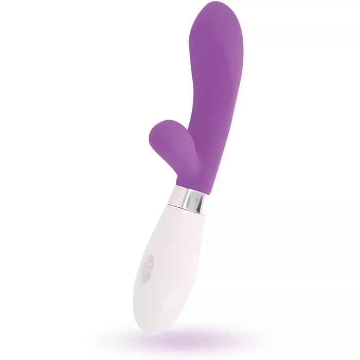 Vibrators GLOSSY Jackson Rabbit — 12 cm Photo 5