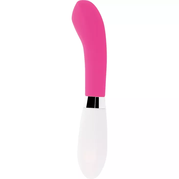 Vibrator GLOSSY John — 12 cm, 100% silicone Photo 3