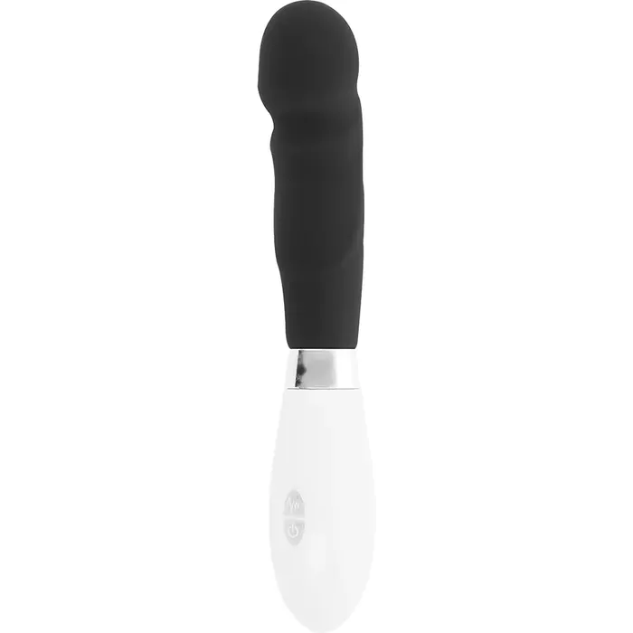 Vibrators GLOSSY Paul — 100% silikons, 12 cm Photo 3