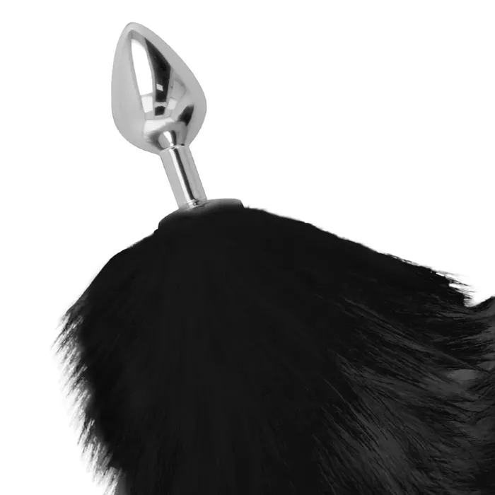 Anal plug DARKNESS Silver 8 cm Photo 4