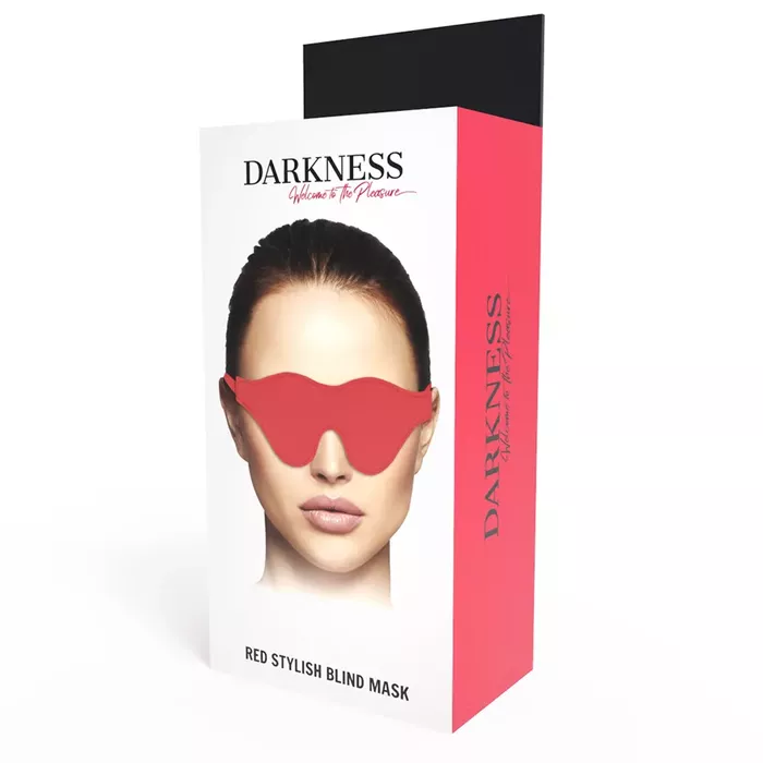 Маска — DARKNESS RED MASK PVC Photo 5