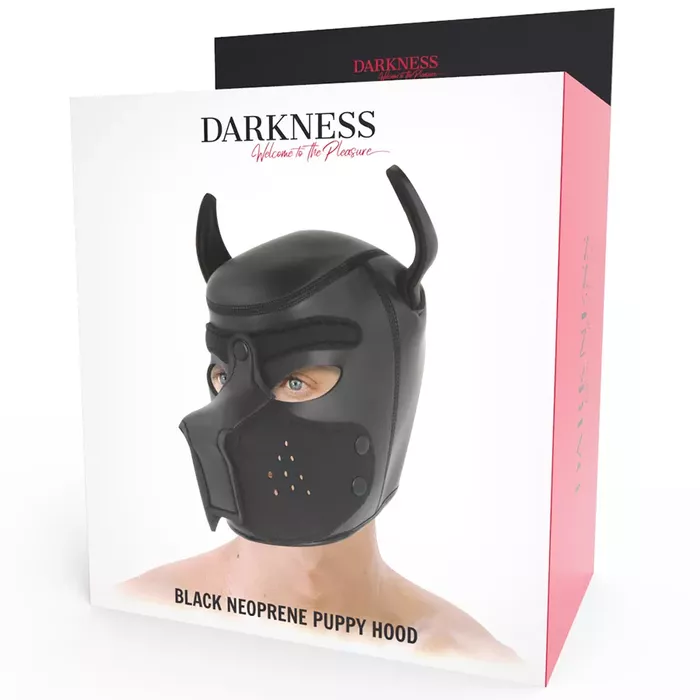 Маска для собак DARKNESS со съемным намордником M Photo 6