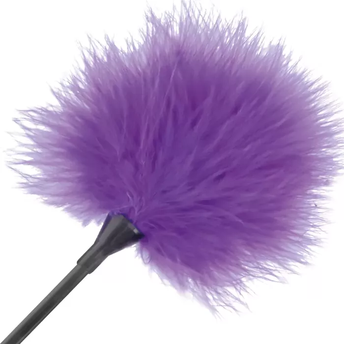 Feather stimulating pen DARKNESS LILAC 42 cm Photo 2