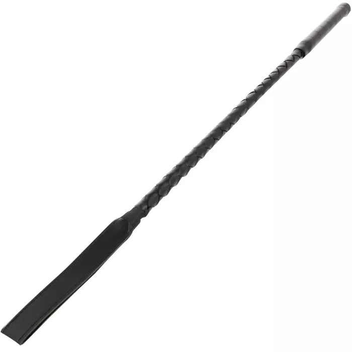 BDSM whip DARKNESS FETISH BLACK 70 cm Photo 2