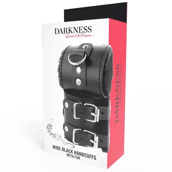 Кожаные наручники DARKNESS D-221234 Photo 7