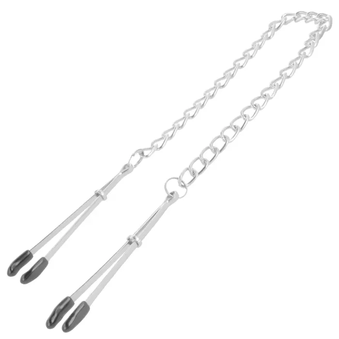 Nipple clamps DARKNESS adjustable metal silver Photo 4