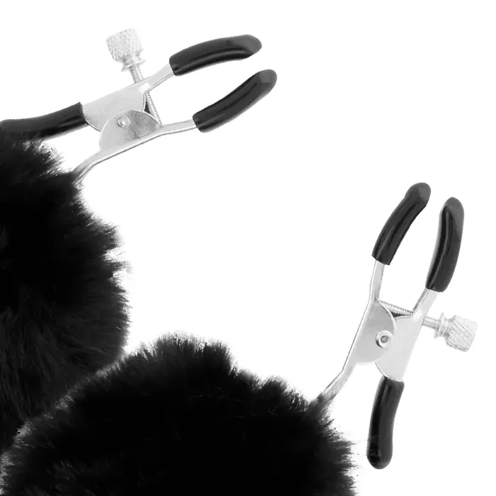 Nipple clamps DARKNESS D-221239 — metal, black Photo 4