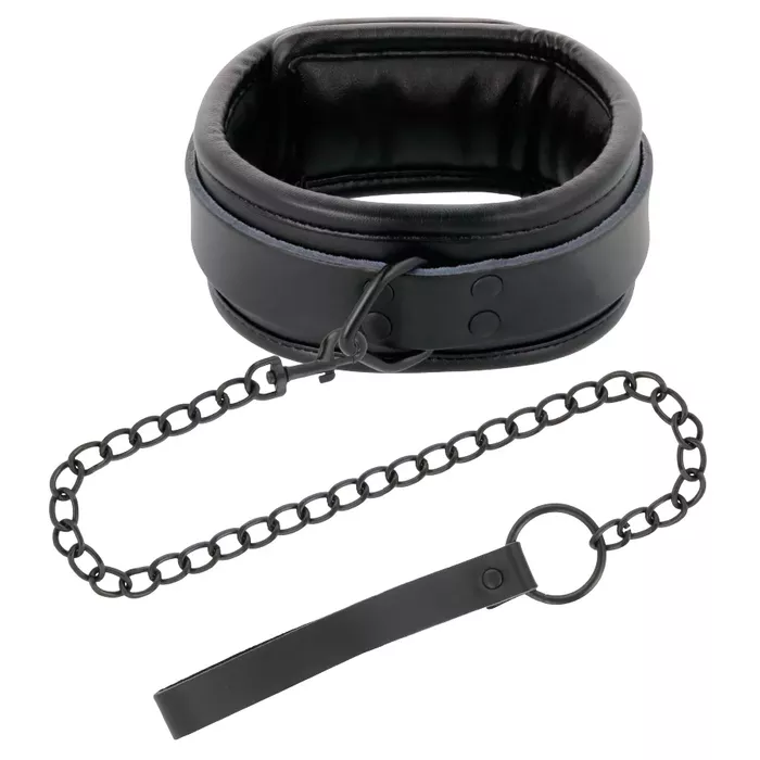 Leather handcuffs and collar DARKNESS D-221255 Photo 7