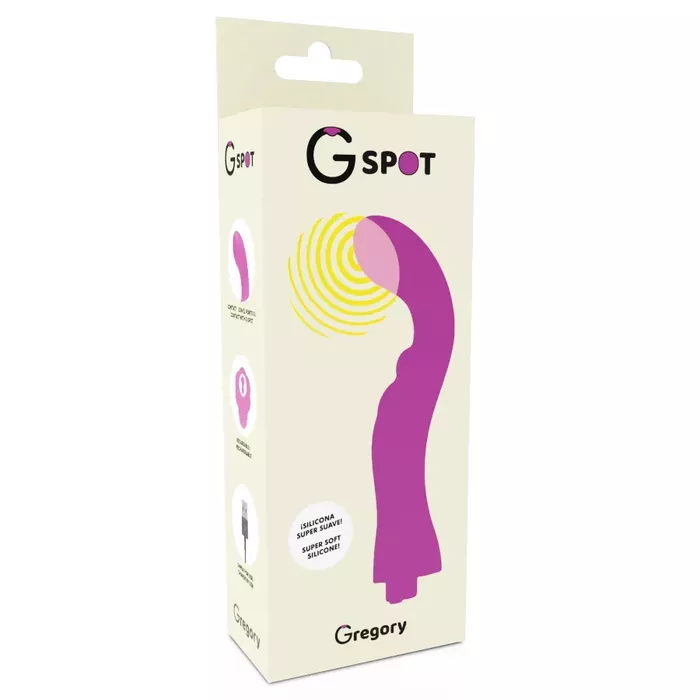 G-Spot vibrator G-SPOT Gregory — 20 cm, 5 cm Photo 3