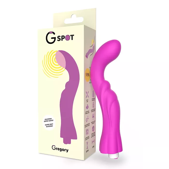 G-Spot vibrator G-SPOT Gregory — 20 cm, 5 cm Photo 4