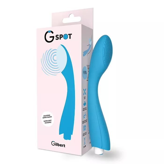 G-Spot vibrators G-SPOT GYLBERT — silikons 20 cm Photo 3