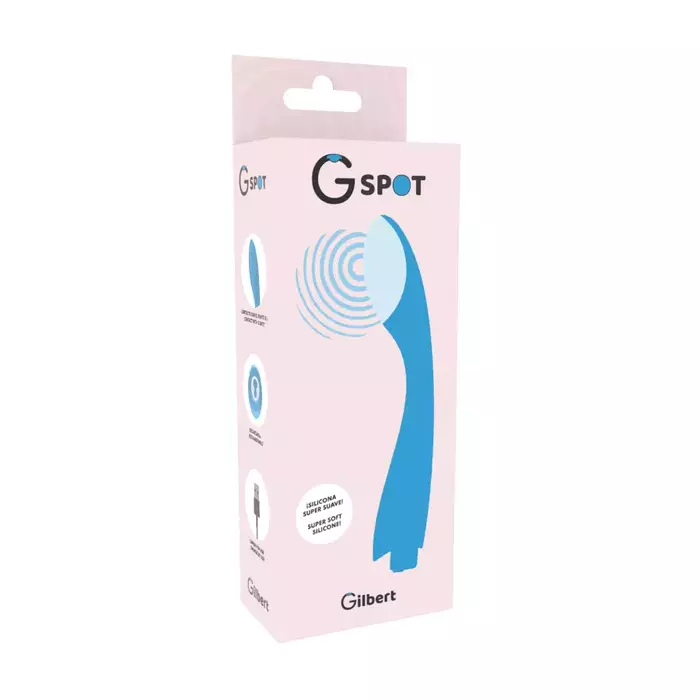G-Spot vibrators G-SPOT GYLBERT — silikons 20 cm Photo 2