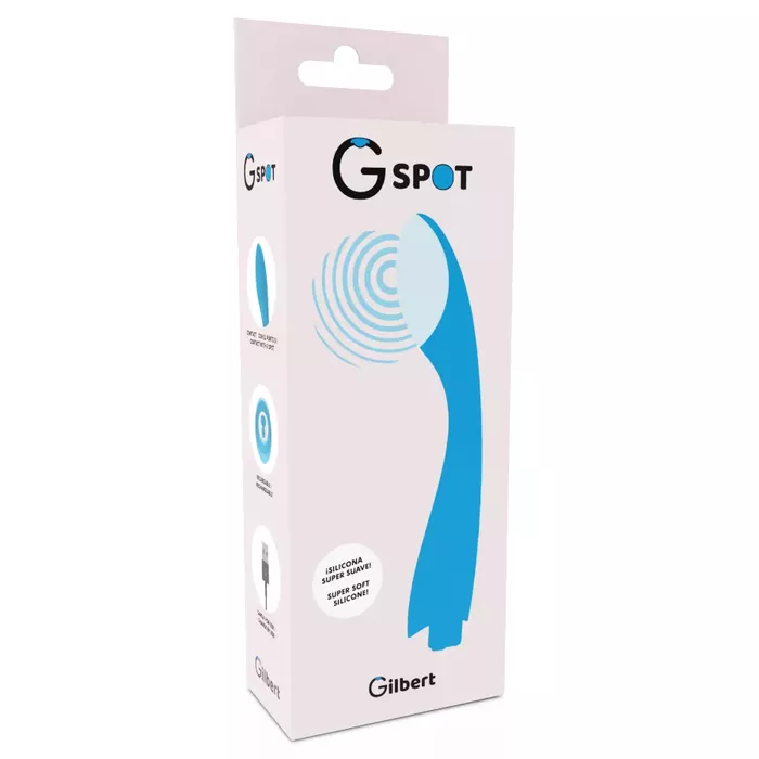 G-Spot vibrators G-SPOT GYLBERT — silikons 20 cm Photo 4